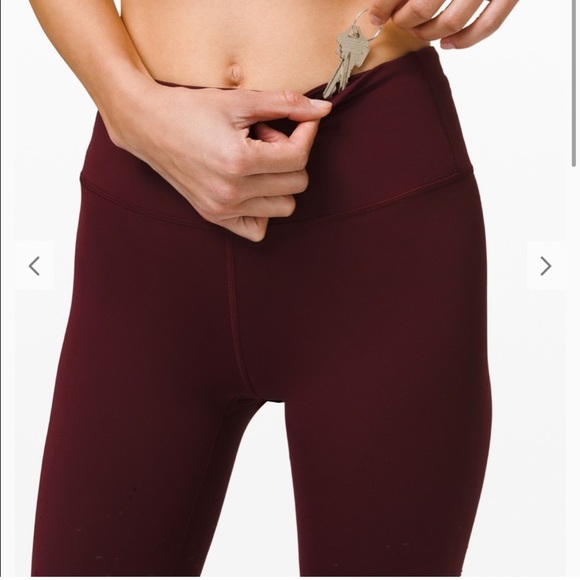 Lululemon Special Edition Speed Wunder Tight 28” Spark Size 10 - Picture 3 of 16